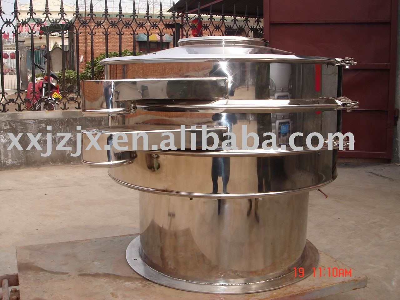 JZS portable vibrating screen powder sieving machinery