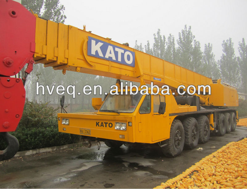 Kato mitsubishi truck crane 80ton