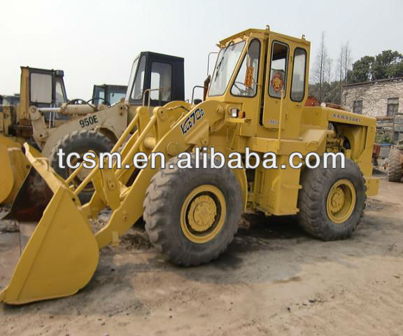 KLD70B used kawasaki wheel loader Japan african