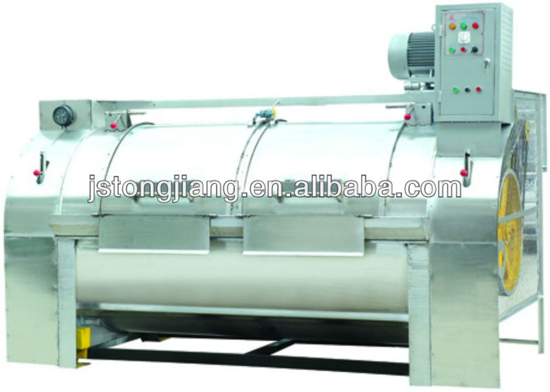 Knit fabric dyeing machine