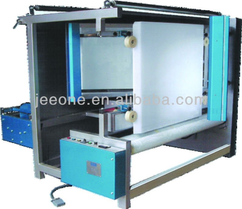 knitted fabric automatic edge-aligning roll and inspection mahine