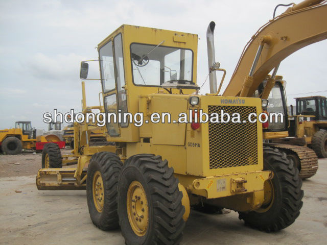 komatsu gd 511 used grader, Japanese grader GD511, gd605, gd705 for sale in China