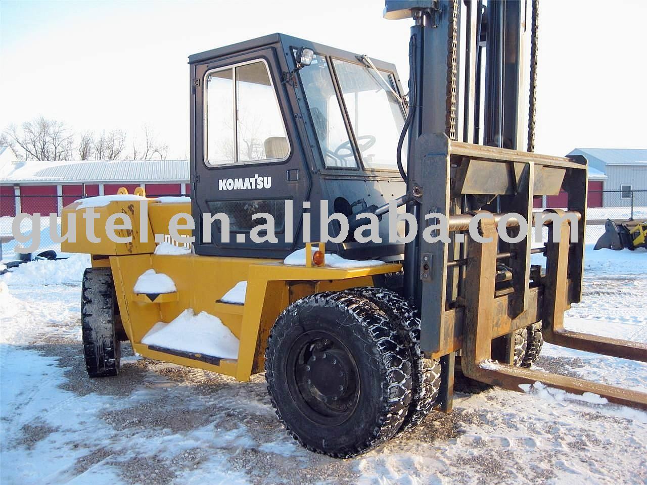 KOMATSU used diesel forklift FD115