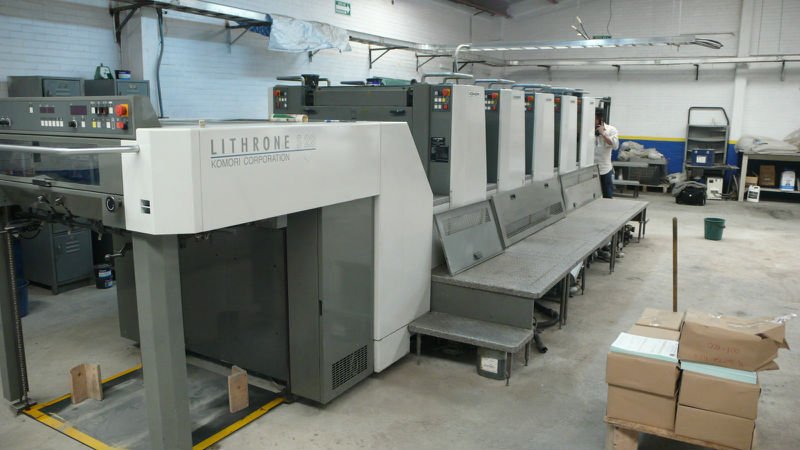 KOMORI LS529 OFFSET PRESS