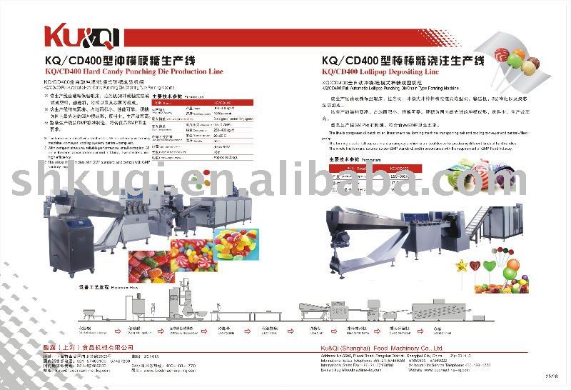 KQ-CD150/300/450 Automatic Jelly Candy Depositing Production Line