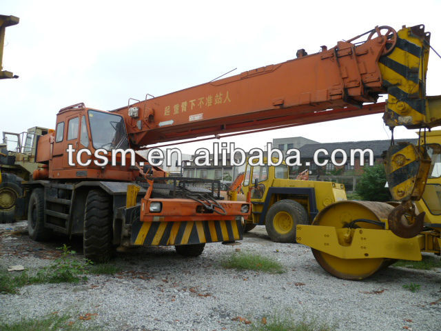 KR25H-IIIL selling Japanese used all terrein rough cranes Kato