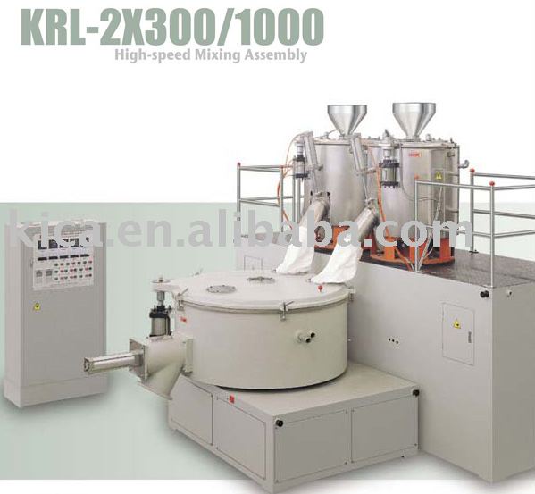 KRL-2X300/1000 High Speed Mixing Machine
