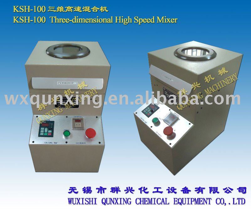 KSH-100 three dimensional high speed mixer