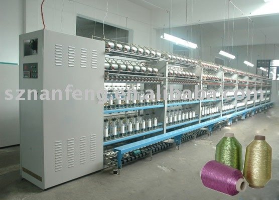 KT163-B Golden or Silver yarn single covering machine