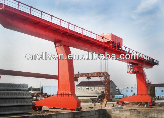 L Type Single Truss Girder Hook Gantry Crane Lifting Machine