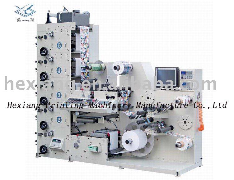 Label flexo printing machine