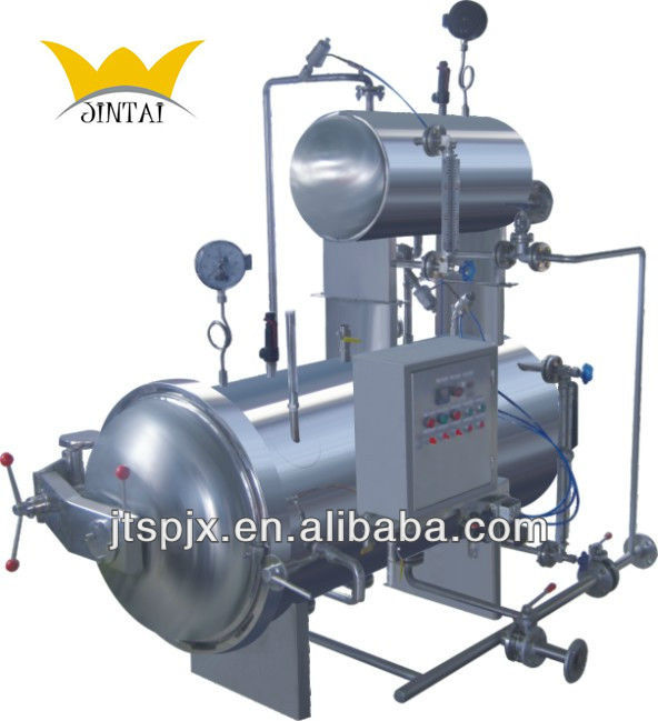 laboratory low yeild stainless steel semi-automatic electricity and steam retort