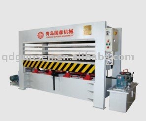 laminating wood veneer hydraulic press machine