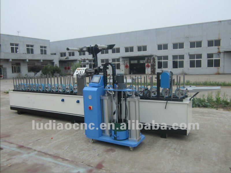 Laminating ,wrapping , coating machine woodworking machine