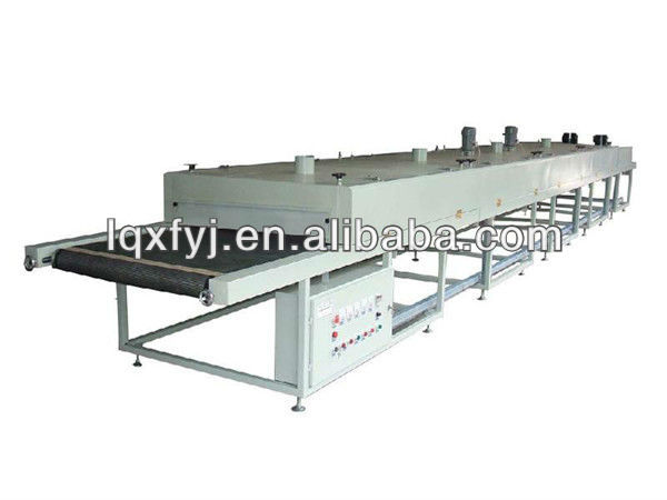 large infrared conveyor belt vacuum dryer for sale/screen printing conveyor dryer/tunnel dryer