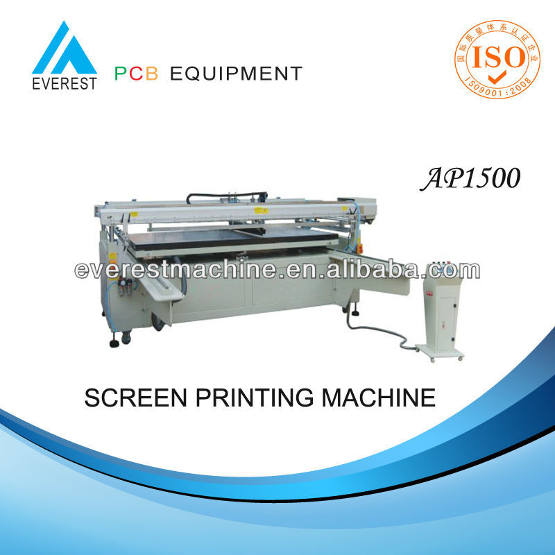 Large size/Semi-automatic/screen printing machine