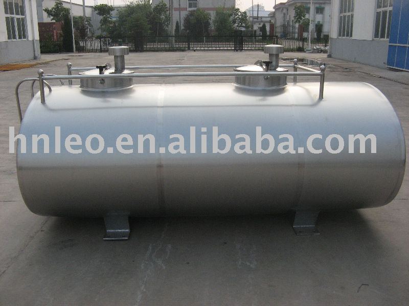 large volume stainless steel milk insulation tank