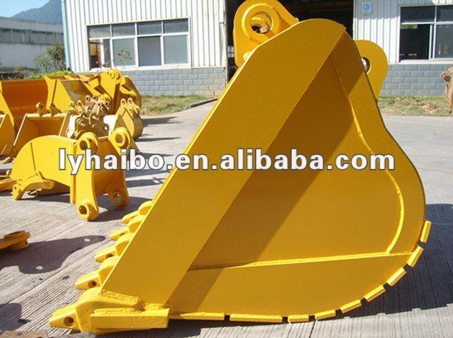 Large volume volvo excavator bucket for Volvo excavator 460 2.4m3