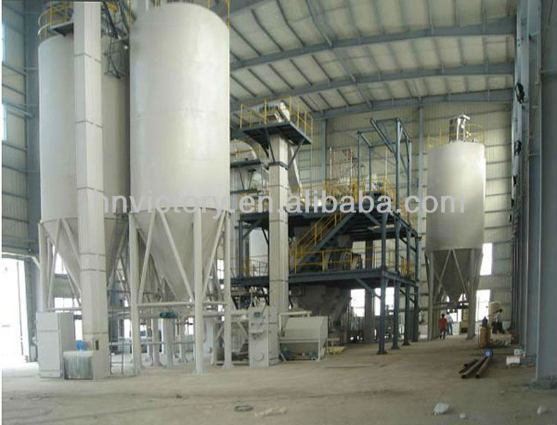 Latest Technology Full Automatic Dry Mix Adhesive Mortar Production Line Made In China