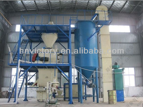 Latest Technology Full Automatic Dry Mortar Factory Production Line Made In China