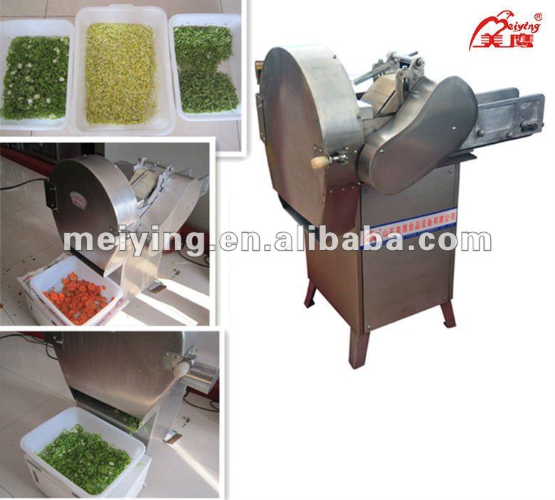 Leafy vegetable cutting machine