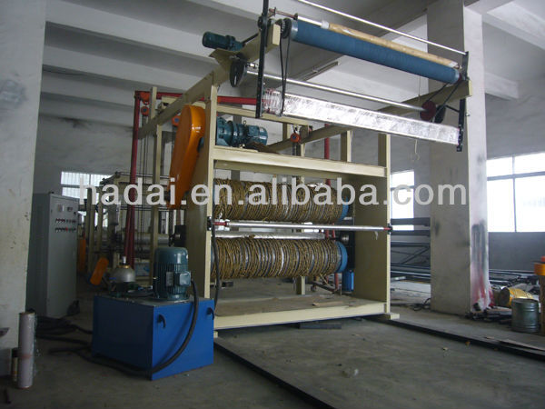 Leather belt embossing machine