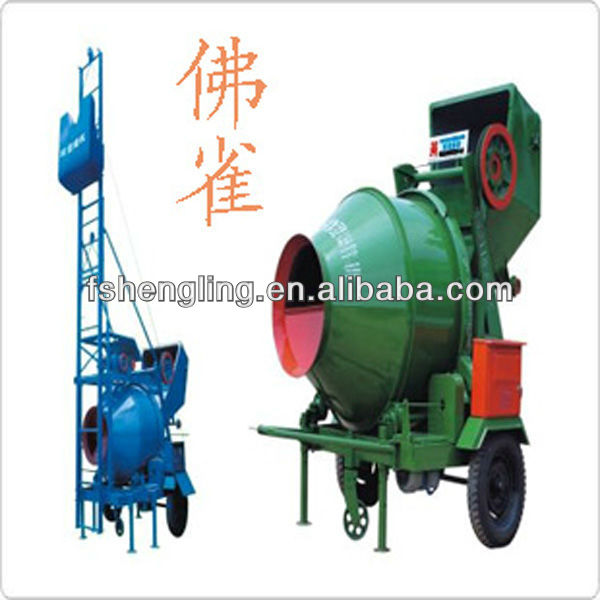 Left Concrete Mixer