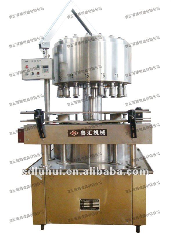 LHAZ low vacuum automatic bottle filling sealing machine