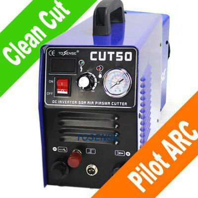 light weight direct current 1 phase 220 volts 50 amperes pilot arc handy and supplies inverter plasma cutter cut-50p