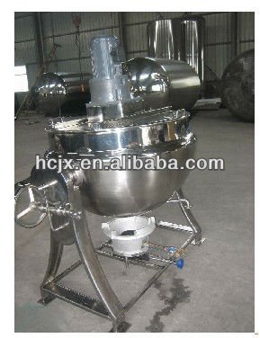 Liquefied gas heating mezzanine pot