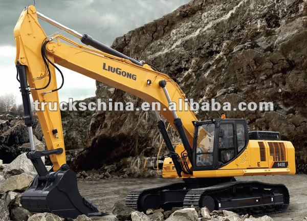 LiuGong 1.0 m3 bucket capacity excavator machinery for small industry