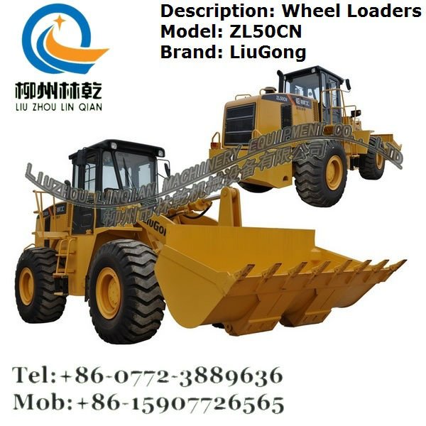 Liugong 5 Tons ZL50CN Wheel Loader