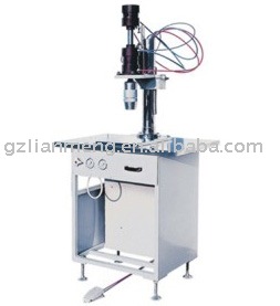 LM pneumatic perfume bottle cap crimping machine