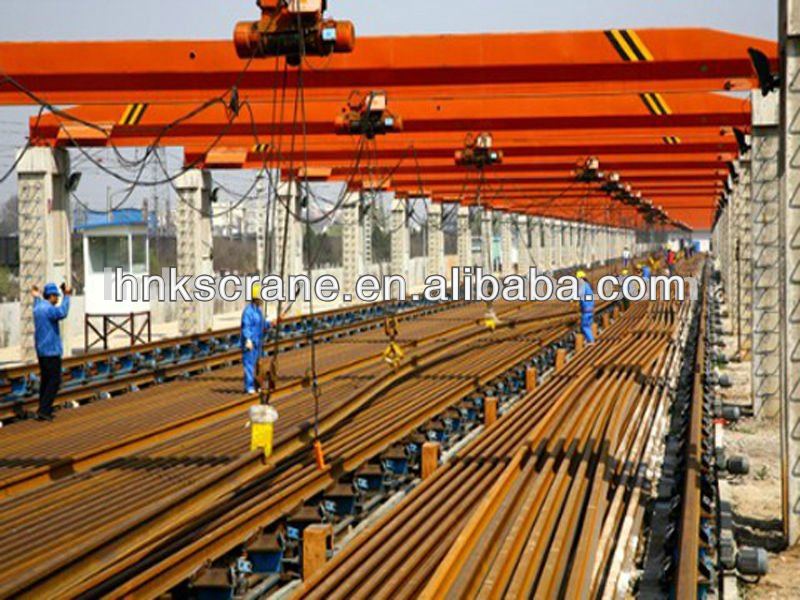 Long Rail conveying crane