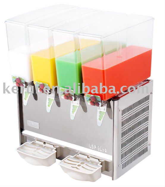 long time supplying cold drink dispenser 9L with 4 tanks