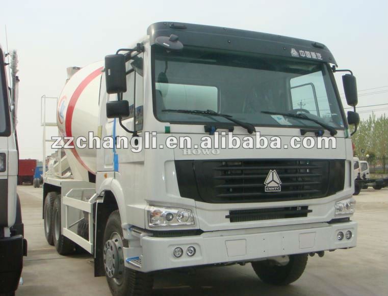 Long useing 10m3 self loading concrete mixer truck