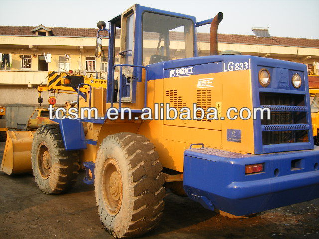 Longgong LG833 wheel loader Chines original on sale in shanghai China