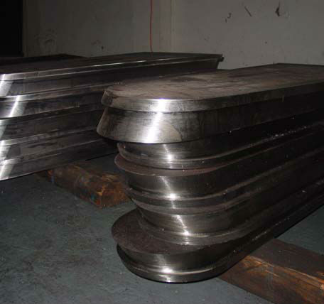 loose plate for edge beam