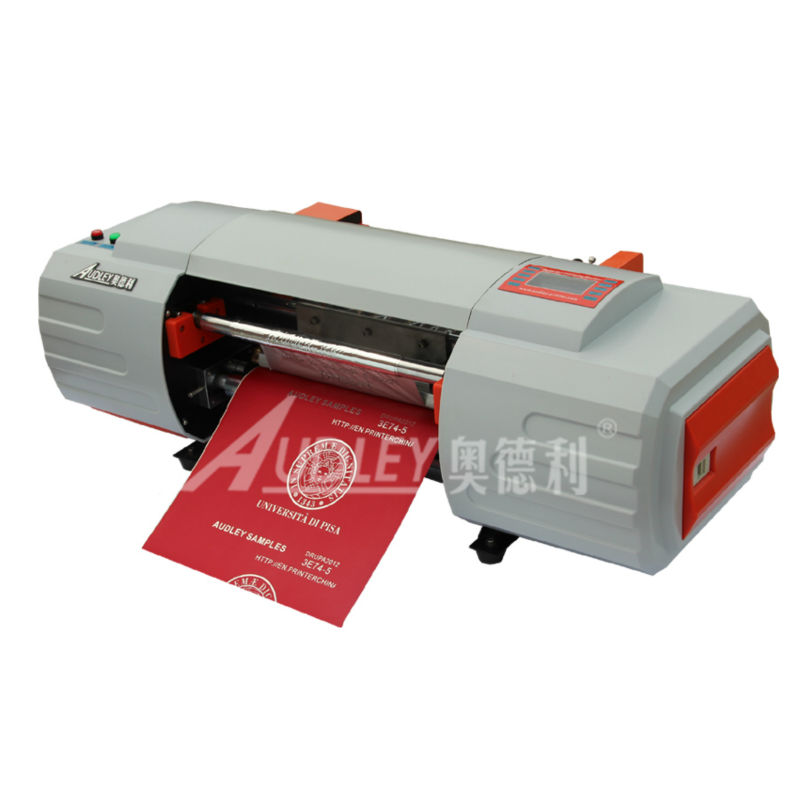 Low cost stamping machine|roll-paper hot foil stamping machine|ribbon foil stamping machine ADL-330A