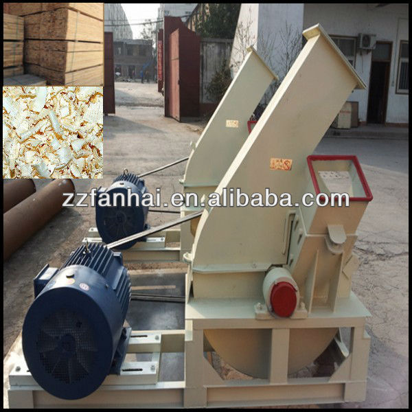 Low noise wood shredder / wood chip crusher/feed wood chipper machine