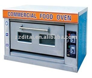 low price 1 layer 2 pan electric deck oven