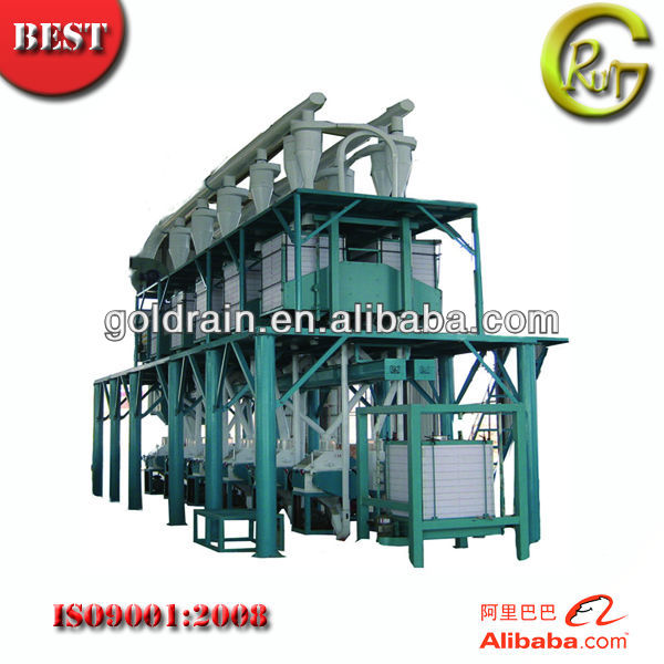 low price 10 ton per day wheat flour milling machine