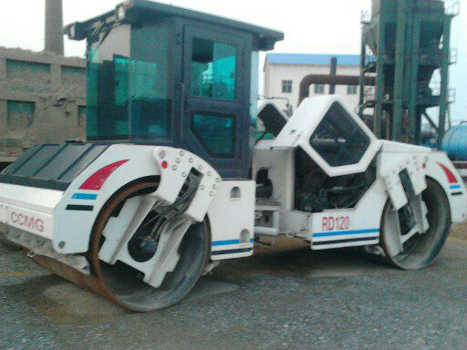 Low price CCMG RD120 used road roller, made in China