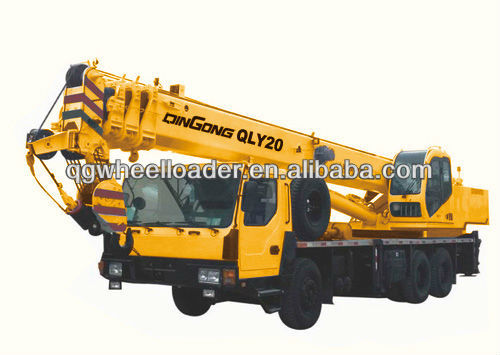 Low Price China New Hydraulic 20T Truck Crane QLY20(Made In China) For Sale
