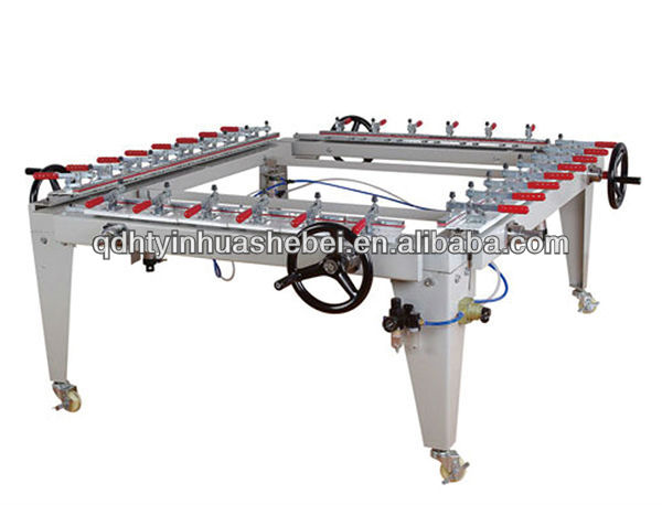 Low Price Professional Manufacturer/Chain Wheel Screen Stretching Machine