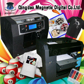 lowest price black t-shirt printing machine/CE