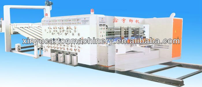 Machine for printing carton box printer