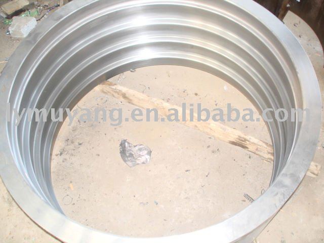Machined steel ring spare parts for mixer and alike
