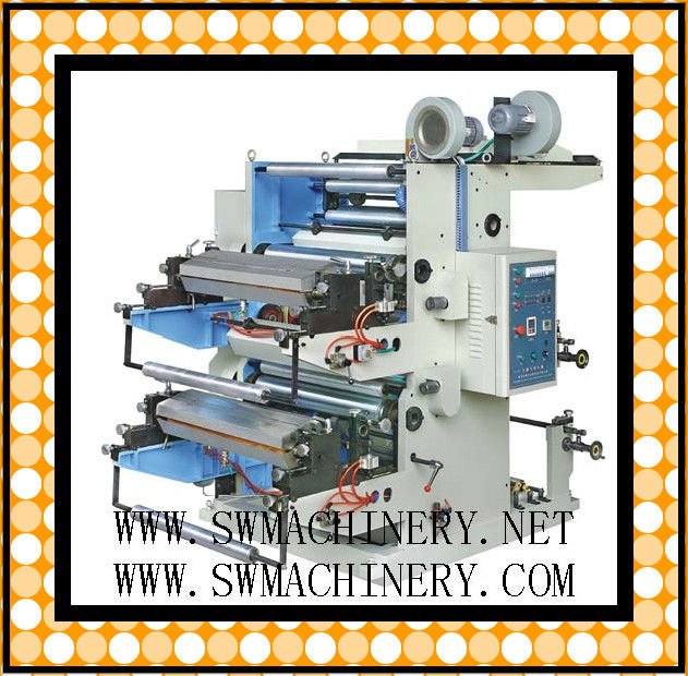 Make Money CE Standard 2 color Film Printing Machinery