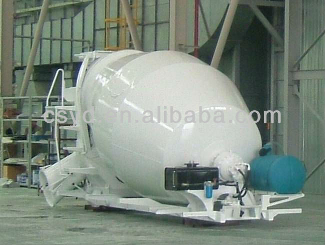 manganese alloy steel concrete mixer drum/cement drum